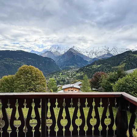 Facing Mont Blanc Calm And Comfort * سا جيرفي لي با