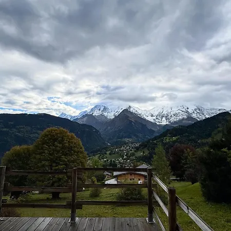 Facing Mont Blanc Calm And Comfort