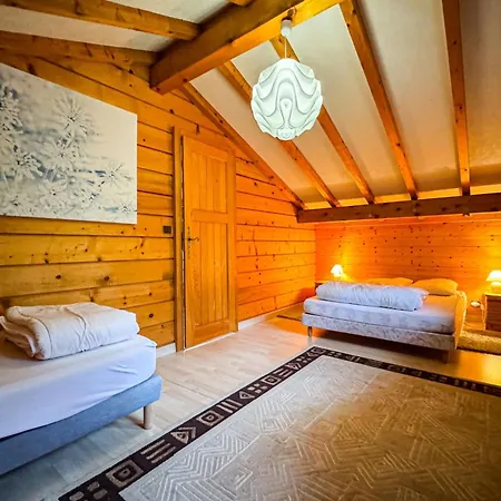Facing Mont Blanc Calm And Comfort Chalet Saint-Gervais-les-Bains
