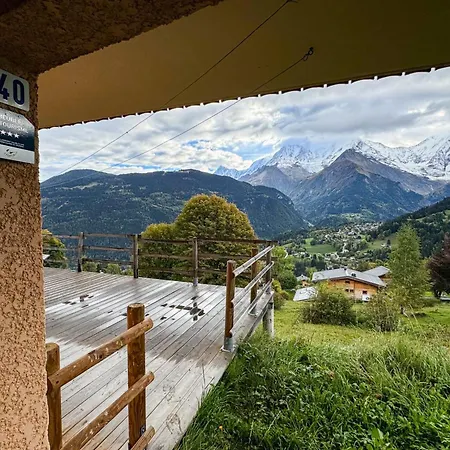 Chalet Facing Mont Blanc Calm And Comfort Saint-Gervais-les-Bains